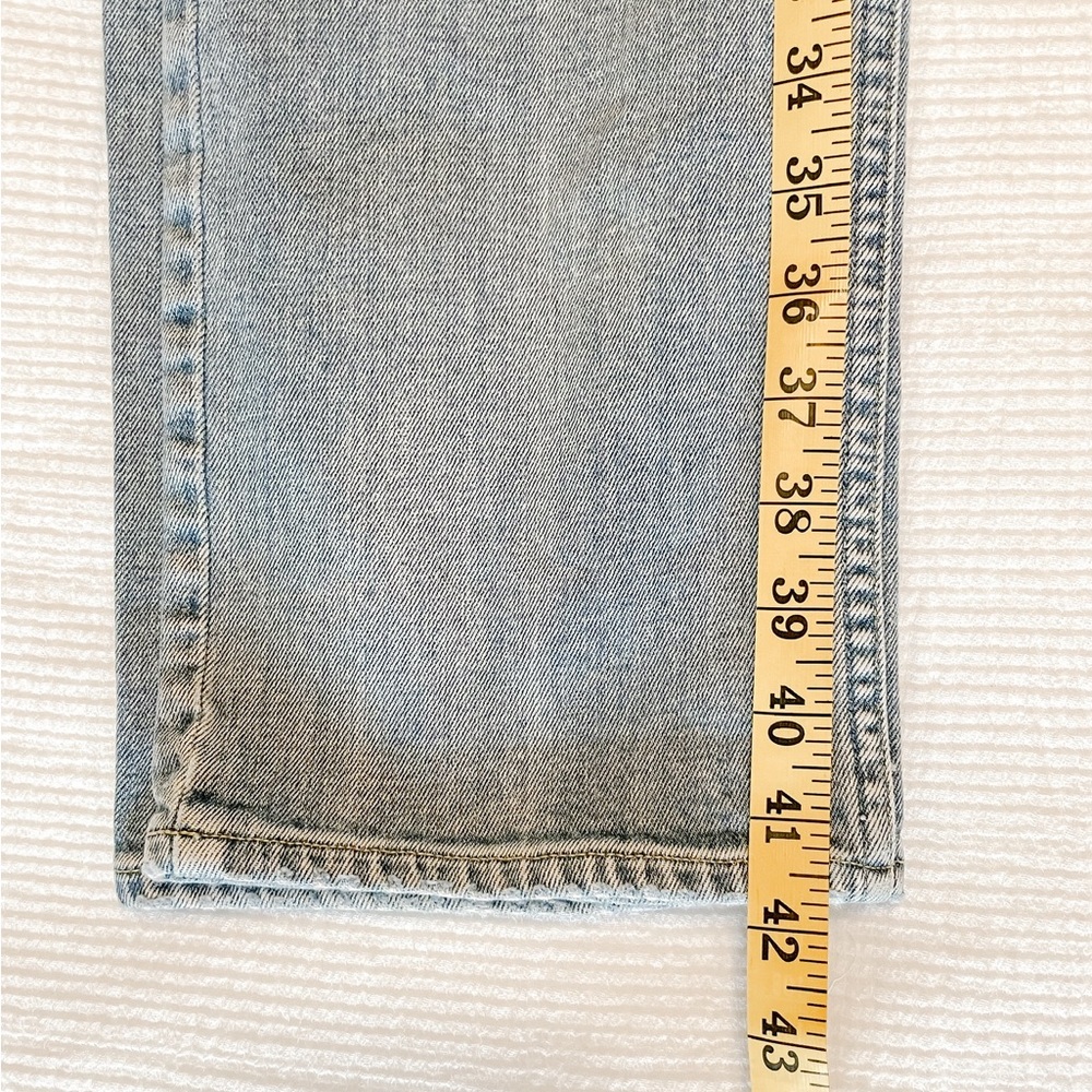 AMO MIA Yesterday High Rise Straight Leg, Button Fly, Size 31 - Picture 4 of 7